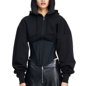MUGLER X HM corset hoodie (S)